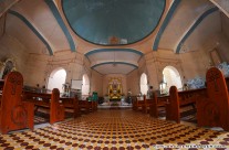 Inside the San Fernando Rey Parish Church